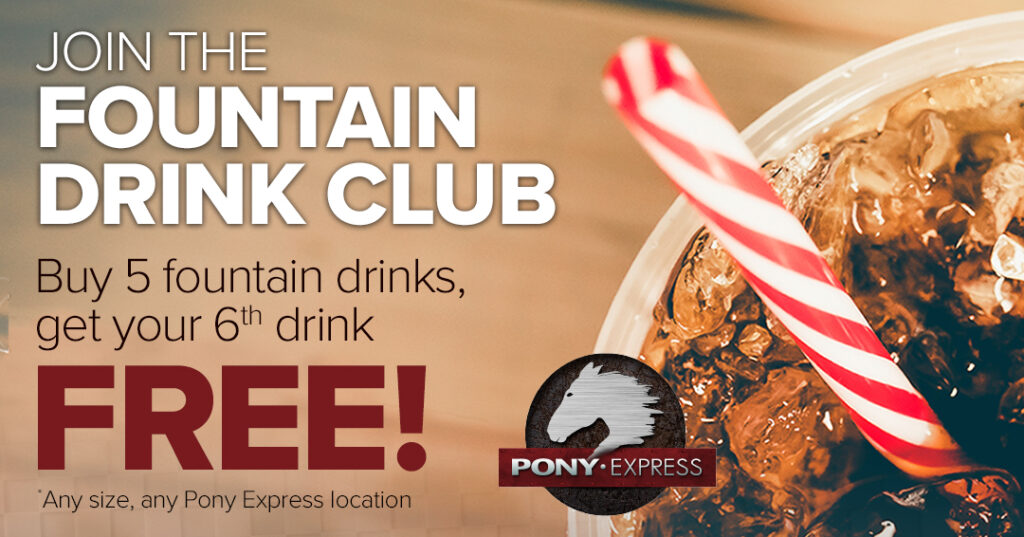 Join the Fountain Drink Club!